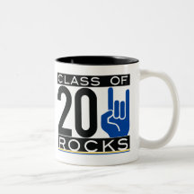 Clase de 2011 rocas - taza