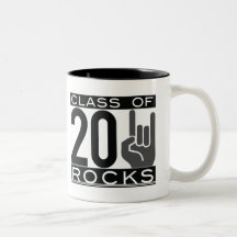 Clase de 2011 rocas - taza