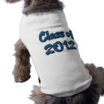 Clase de 2012 - azul camisas de mascota