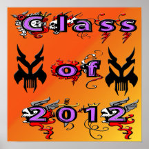 Clase de 2012 - poster de los cráneos