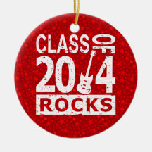 Clase de 2014 rocas adorno