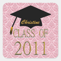 Clase de la graduación 2011 pegatina