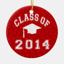 Clase de la graduación 2014 ornamento para reyes magos