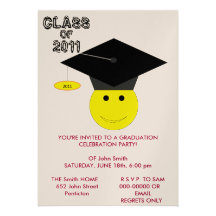 Clase de la graduación de la tarjeta 2011 de la in