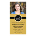Clase de la invitación de la graduación de 2012 tarjetas fotográficas personalizadas