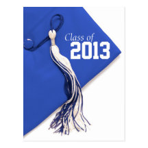 Clase de postal real de la graduación del casquill