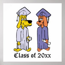 Clase de poster de la graduación