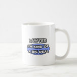 Clase del abogado… de una gran cosa taza de café