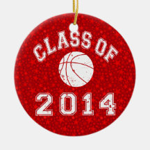 Clase del baloncesto 2014 adorno de navidad