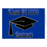 Clase del graduado 2009 tarjetón