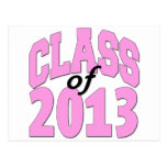 Clase del rosa 2013 tarjetas postales