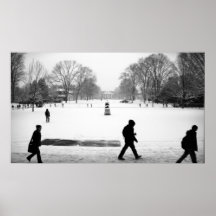 Clase en la nieve posters