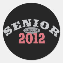 Clase mayor de 2012 pegatina
