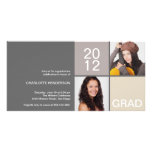 Clase moderna de color topo gris del bloque de inv tarjeta personal