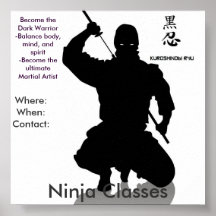 Clases de Ninja, donde: Whe… Poster