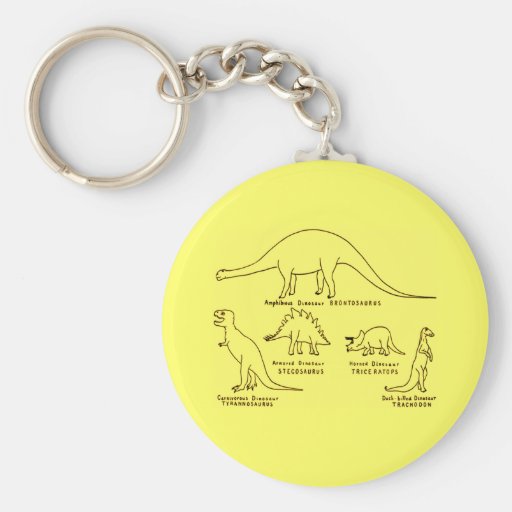 Clasificación del dinosaurio llavero personalizado