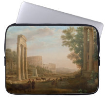 Claude Lorrain - ruinas del foro romano Funda Computadora