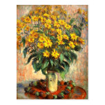 Claude Monet: Alcachofas de Jerusalén Postal