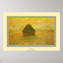 ~ Claude Monet del Haystack Impresiones