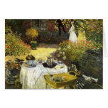 Claude Monet: El almuerzo Felicitaciones