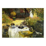 Claude Monet: El almuerzo Tarjeta De Visita