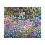 Claude Monet - el jardín del artista en Givern Postal