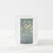 Claude Monet - iris amarillos Tazas