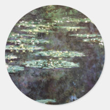 Claude Monet - lirios de agua (1904) Etiqueta