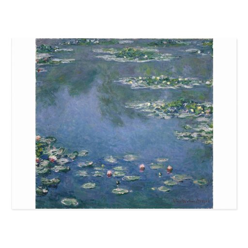 Claude Monet - lirios de agua - Ryerson 1906 Postal