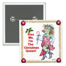 CLAUDIA, la reina del navidad Pin