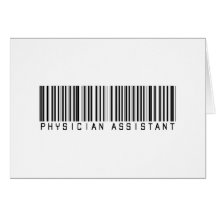 Clave de barras auxiliar del médico felicitacion 