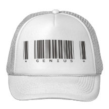 Clave de barras del genio gorras