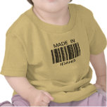 Clave de barras genérica hecha en camiseta