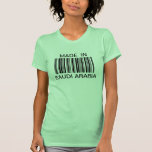 Clave de barras genérica hecha en camiseta
