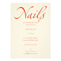 Clavos Invitacion Personalizada