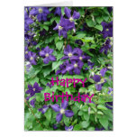 Clematis Tarjetas