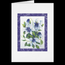 clematis tarjetas