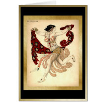 Cleopatra, para el ballet Russes por Bakst Tarjetas