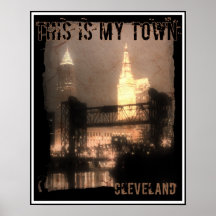 Cleveland - "ésta es impresión de mi ciudad" impresiones