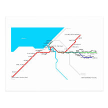 Cleveland subway wenskaart