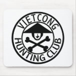 Club de caza del Vietcong Alfombrillas De Ratón