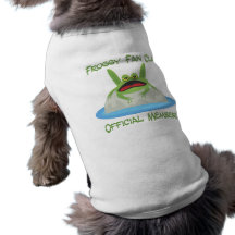 Club de fans del Froggy Camiseta De Mascota