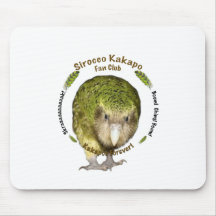 Club de fans del Kakapo del siroco Alfombrilla De Ratón