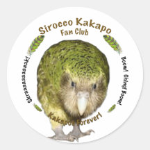 Club de fans del Kakapo del siroco Etiquetas