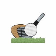Club de golf y bola