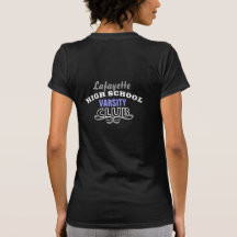 Club de la High School secundaria - equipo univers Camiseta