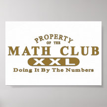 Club de la matemáticas impresiones