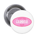 Club de las abuelas de la primera vez (rosa) pins
