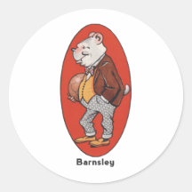 Club del fútbol de Barnsley Pegatinas