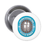 Club enojado fresco de los científicos pins
